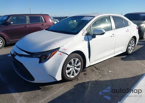 2023 Toyota Corolla Le from USA, damaged, VIN JTDB4MEE4PJ011130